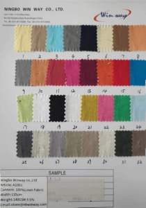 Haute Qualité <span class=keywords><strong>Stretch</strong></span> 100% <span class=keywords><strong>Lin</strong></span> 14*14 Tissu Tissé Poids Moyen Écologique Plaid Stock Confortable Respirant pour Femmes Filles - Product Image 2