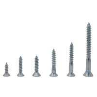 Ensemble d'assortiment de vis à bois, 9 tailles, 1050 pièces, pointe pointue auto-taraudeuse, ensemble de vis assorties en bois pour cloisons sèches, bois et meubles