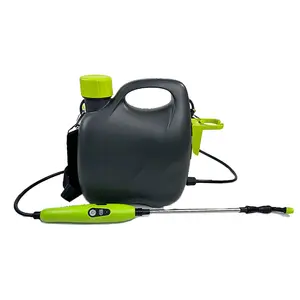 Rociador de malezas con bomba de agua eléctrica recargable para control de plagas, mochila de jardín de 5L
