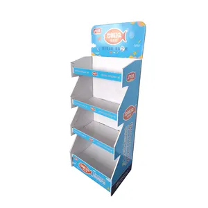 Wholesale Custom Retail Floor Advertising Stand Customized Design Printing Display Stand