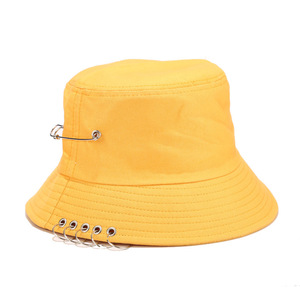 Chapeaux Bob Personnalisables avec Logo, Unisexe, avec Anneau Métallique, Pliables, Protection Solaire pour Femmes et Hommes - Product Image 2