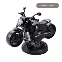 Nouvel assainisseur d'air pour voiture, ornement d'aromathérapie, simulation de dérive rotative, alliage, modèle décoratif monté sur siège, style moto