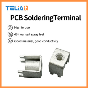 M4 TLS44107-L Telian 4-PIN ทองเหลือง PCB บัดกรีขั้วสกรู70A ac/dc สำหรับเครื่องใช้ไฟฟ้าในปัจจุบัน - Product Image 2