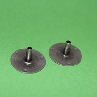 Silver Candle Wick Tabs, Metal Candle Wick Sustainer Tabs Candle Wick Base for Candle Making,Candle DIY Supplies