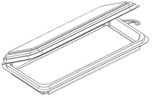 กล่องพลาสติกใสสำหรับสมุนไพร ขนาด 1 ออนซ์ พร้อมห่วงแขวน - Product Image 2