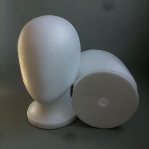 Tête de mannequin en polystyrène sans visage en gros <span class=keywords><strong>pour</strong></span> la coiffure, le <span class=keywords><strong>maquillage</strong></span>, le bricolage, la coloration, la formation - Product Image 2