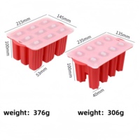 Moules à glaces en silicone durables sans BPA, lot de 8, pour bâtonnets de crème glacée, démoulage facile, outils manuels pour la fabrication de glaces, vente en gros, directement de l'usine