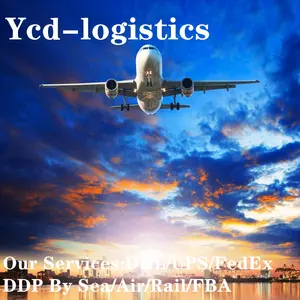 Yuchenda شركة شحن صينية من شينزين أرخص شركة شحن جوي DDP شحن DHL/Federal/UPS Express FBA من الباب للباب إلى إستونيا