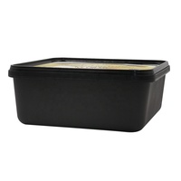 Boîte de nourriture IML à dessert en plastique jetable de 1,5 L avec LOGO personnalisé Récipients de crème glacée