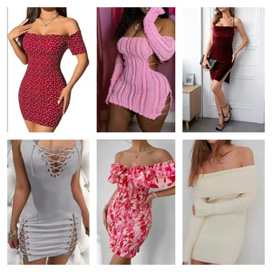 Vente en gros de robes d'été décontractées pour femmes de haute qualité avec des styles usagés en liquidation - Product Image 3