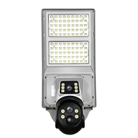 Farola Solar LED Todo en Uno con Control por Aplicación, Cámara CCTV 4G de 5MP, IP65, Aleación de Aluminio, 80 CRI, Luz Diurna de 6000K, Garantía de 3 Años