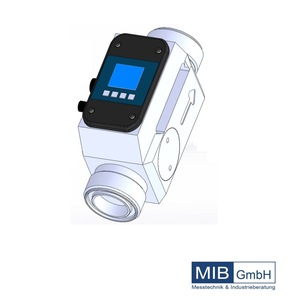 MIB (flowmax) Flowmax 44i <b>Flow</b> <b>Meter</b> 300mh Liquid Stainless Steel Wear Free Germany - Product Image 5