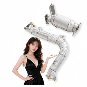 Collecteur d'échappement haute performance pour <span class=keywords><strong>Audi</strong></span> <span class=keywords><strong>A5</strong></span> A5L <span class=keywords><strong>Sportback</strong></span> <span class=keywords><strong>40</strong></span> <span class=keywords><strong>TFSI</strong></span> 2.0T <span class=keywords><strong>2020</strong></span>-2025 SS304 Pièces automobiles Tuyaux d'échappement Amélioration parfaite - Product Image 1