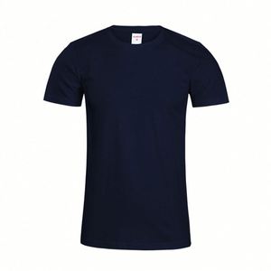 T-shirt pour homme en coton 200g personnalisable de Design Factory, manches courtes, tendance, imprimé léopard blanc, 100% coton, directement de l'usine - Product Image 3