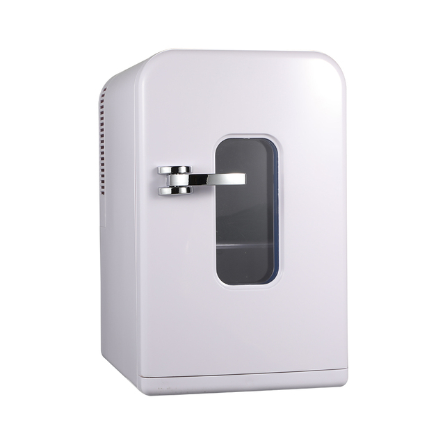 Portable 15L Mini Fridge ABS PU Foam Cooling Heating for Vehicle Dorm Beer Food Silent Energy Saving