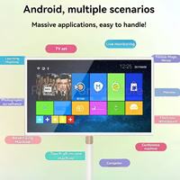 Monitor de Pantalla Táctil Portátil con Sistema Android de 24/32 Pulgadas, Televisor Inteligente con Sistema Android de Tamaño Pequeño, Cine en Casa, Giratorio y Móvil