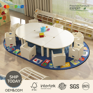 Meubles de garderie modernes en bois COMPANY, étagère à jouets éducatifs pour salle de jeux préscolaire, crèche, tout-petits - Product Image 1