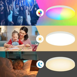 Tuya APP WIFI Multi Scenario Application Acrylic Ceiling <b>Light</b> with RGBCW Intelligent Dimming Living <b>Room</b> Use Modern Design - Product Image 2