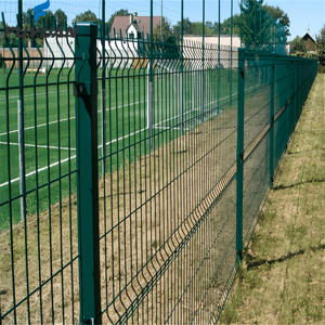 Recinzione <span class=keywords><strong>da</strong></span> Giardino Saldata di Alta Qualità, Impermeabile, Rete Curva 3D a V, Recinzione di Sicurezza Verde in PVC 3D - Product Image 4