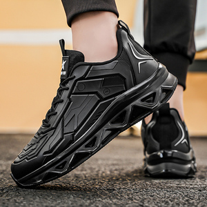 Zapatos Casuales Deportivos para Hombre, para Todas las Temporadas, Elegantes, de Color Sólido, de Caña Baja, con Cierre de Cordones, Suela para Uso Diario, para Caminar - Product Image 5