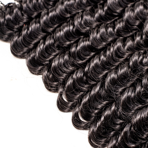 Extensiones de <span class=keywords><strong>Cabello</strong></span> Humano Pre-Separadas con Ondas Profundas Tipo Pluma, 100% <span class=keywords><strong>Cabello</strong></span> Humano Natural <span class=keywords><strong>para</strong></span> Trenzas, Ondas de Agua, Línea Pluma - Product Image 3