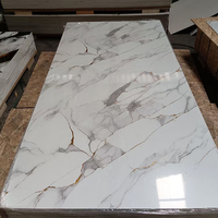 Panneaux muraux en PVC imperméables, ignifuges, isolants thermiquement, design moderne, pour une utilisation intérieure et extérieure, effet marbre, styles contemporains
