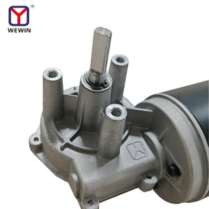 OEM ODM 76MM 12V 24V Metalen Koperen 100W Wormwiel Garagepoort Roldeur DC <span class=keywords><strong>Motor</strong></span> Met Hall <span class=keywords><strong>Sensor</strong></span> <span class=keywords><strong>Encoder</strong></span> 2PPR - Product Image 2