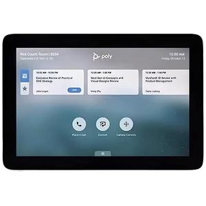 Tablette tactile de contrôle pour vidéoconférence Poly tc10, application terminal série G7500/Studio - Product Image 1