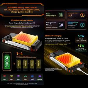 2025 Newest Global Version Blackview XPLORE 1, 16GB+512GB, 6.78 Inch Android 15 5G Phone - Product Image 3