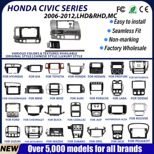 กรอบวิทยุติดรถยนต์ขนาด 12.3 นิ้ว สำหรับ <span class=keywords><strong>Honda</strong></span> Civic ปี 2006-2012 รุ่นยอดนิยม กรอบวิทยุแอนดรอยด์ กรอบวิทยุติดรถยนต์ กรอบเครื่องเล่นดีวีดีในรถยนต์ - Product Image 1
