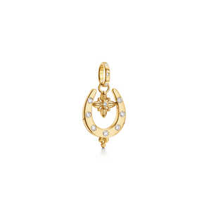 Joyería de moda 18K chapado en oro de acero inoxidable encanto estrella Luna corazón circón pavimentado cara humana colgante para suministros al por mayor - Product Image 2