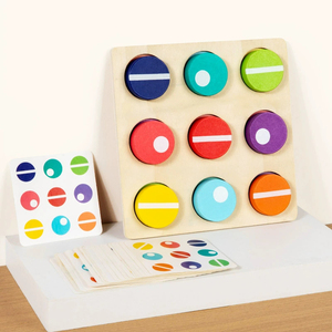 <span class=keywords><strong>Gioco</strong></span> da Tavolo Interattivo in Legno CPC CE <span class=keywords><strong>Twister</strong></span> Puzzle con Forme Geometriche per Bambini - Product Image 4