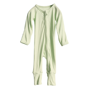 Nuevos pijamas ligeros de fibra de bambú enérgicos para niños, peleles de bebé de estilo largo, personalizados, brillantes y de moda - Product Image 6