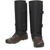 Protège-jambes WECARE, couvre-chaussures de randonnée, couvre-chaussures de raquette, couvre-chaussures d'escalade, couvre-chaussures de marche pour femmes et hommes, 100% polyester, noir/gris/rose, portable