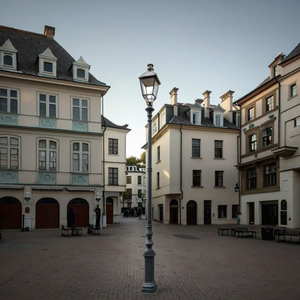 Lampes de jardin anciennes européennes pour l'extérieur Lampes décoratives à <span class=keywords><strong>LED</strong></span> à télécommande alimentées par courant alternatif IP55 avec poteaux modernes - Product Image 4