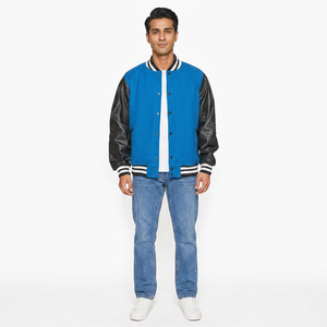 100% Wool <b>Men's</b> Varsity <b>Jacket</b> Stylish Streetwear for Winter-High Quality <b>Warm</b> for Casual Wear and Sports Varsity <b>Jackets</b> - Product Image 1