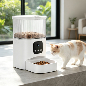 Automatic Pet Feeder Wifi Automatische Voerbak Smart Automatic Pet Feeder Pet Feeder With Camera Wholesale Available - Product Image 1