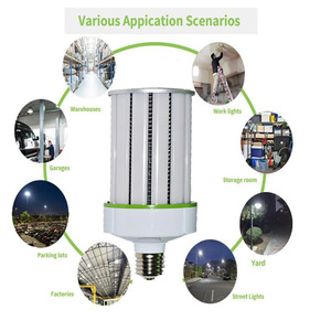 50 Watt 5000K E39 E40 dẫn Ngô bóng đèn 19,500 lumens thay thế 400 Watt kim loại halua Bóng Đèn Ngoài Trời đường phố khu vực chiếu sáng - Product Image 5