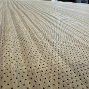 Decorazione murale Akupanel 3D Design interno pannello acustico in legno fonoisolamento pannelli acustici - Product Image 3