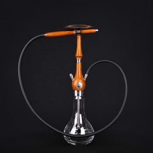 Venta al por Mayor de Fábrica, Cachimba Mr <span class=keywords><strong>Wookah</strong></span> de 63 cm, Alta Calidad, Hecha en Polonia, Acero Inoxidable y Madera, Versión Original, Juego de Cachimba - Product Image 5