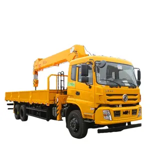 Proveedor de China, grúa de construcción de 16 toneladas, grúa montada en camión con pluma telescópica a la venta