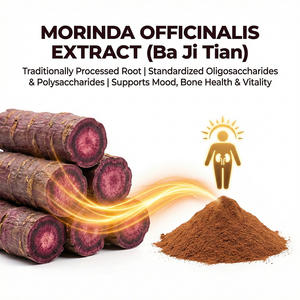 สารสกัดธรรมชาติจากมอรินดา ออฟฟิซินาลิส แอนทราควิโนนส์ 5%/10% ชนิดผง <span class=keywords><strong>บำรุง</strong></span>พลังงาน ช่วยเสริมสร้างพลังงาน ละลายน้ำ/แอลกอฮอล์ได้ เกรดอาหาร มาตรฐาน GMP - Product Image 1