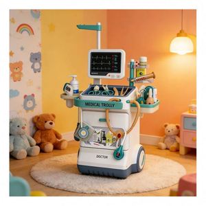 TOYSRUNNER ชุดของเล่นทางการแพทย์สำหรับเด็กพลาสติก ABS เครื่องมือแพทย์แกล้งทำเป็นเล่นโรงพยาบาลคลินิกการศึกษาบทบาทสมมุติการเรียนรู้ของขวัญ - Product Image 4