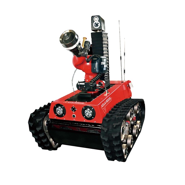 Multi-purpose Caterpillar Firefighting Robot