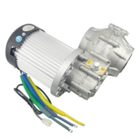 Motor DC 1500W 60V 72V Brushless Differential Gear untuk Kendaraan Listrik Ringan, Beban Berat, E-Trike & Penggunaan Perahu BM1424HQF