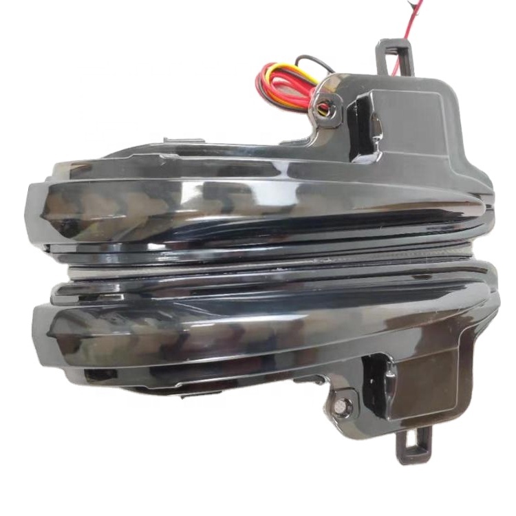 Для Toyota ALPHARD VELLFIRE RAV4 2016 - 2019 отражающая боковая зеркальная движущаяся светодиодная противотуманная фара DRL части динамического сигнала