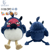 Uyeah OEM/ODM – Figurines en peluche personnalisées sur mesure, brodées, sur le thème des jeux d'anime, jouets en peluche doux, cadeaux de dessins animés