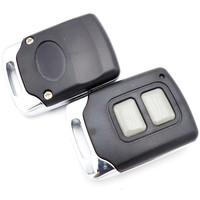 Clé noire universelle mini rf 433 télécommande sans fil 2 boutons