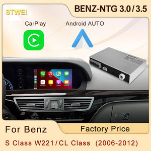 STWEI CarPlay sans fil pour Mercedes Benz NTG 3.0 3.5 W221 Classe CL 2006-2012 Android Auto Rétroviseur Caméra de recul - Product Image 2
