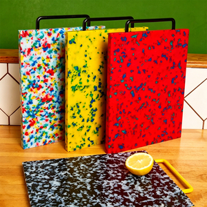 Planche à découper en HDPE à motif personnalisé - Design coloré et moucheté, planche à découper de qualité alimentaire non toxique pour la <span class=keywords><strong>cuisine</strong></span> et la restauration - Product Image 6
